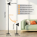 LED Dorm Desk Lamp for Students Reading Study USB Plug-in Extendable Desk Lamp