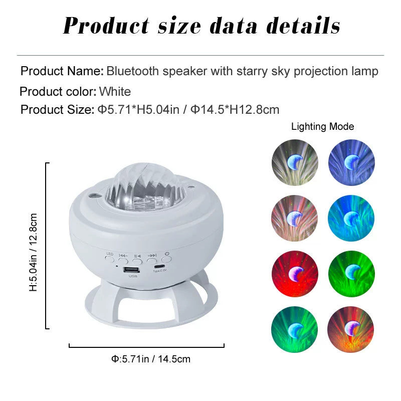 Starry Sky Projector Northern Lights Atmosphere Lamp
