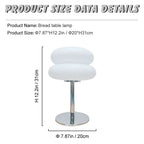Desktop Mini Table Lamp Bauhaus Vintage Egg Tart Night Light