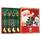 Stainless Steel Christmas Pendant Coffee Stirring Spoon Set