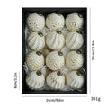 Antique Decorative Christmas Ball Ornament Set