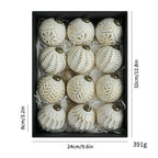 Antique Decorative Christmas Ball Ornament Set