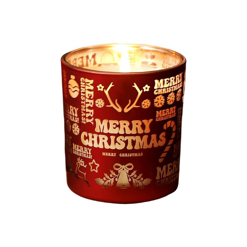 Premium Holiday Laser Cut Scented Candle
