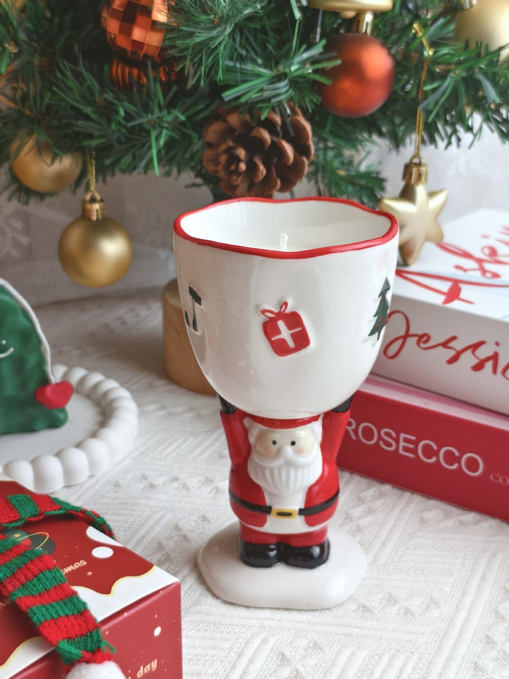 High Value Santa Claus Shaped Scented Candle
