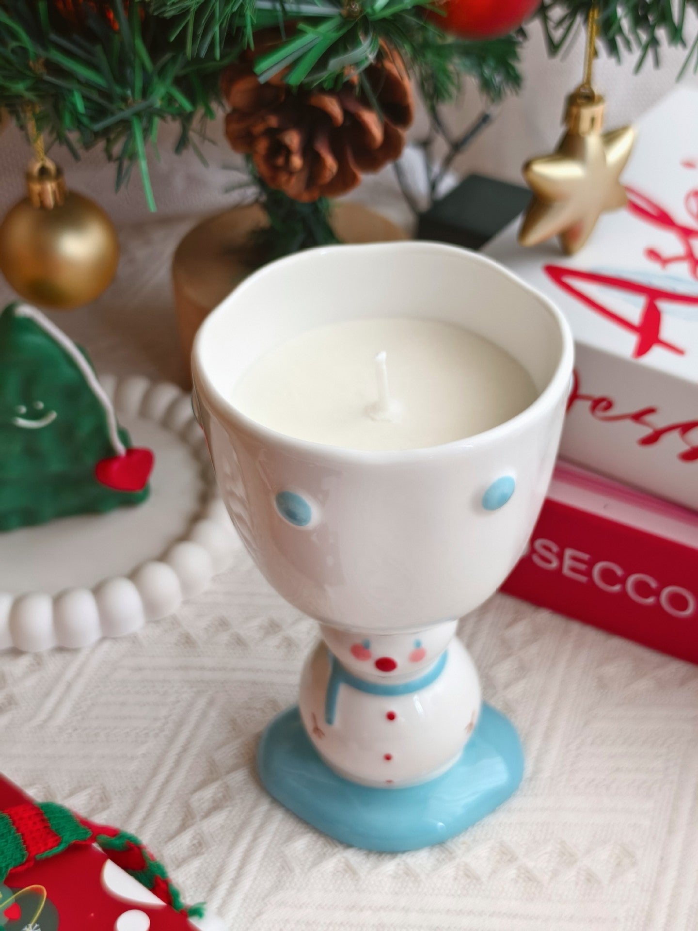 High Value Santa Claus Shaped Scented Candle