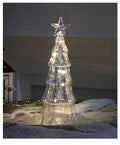 Mini Luminous Glass Christmas Tree Ornament