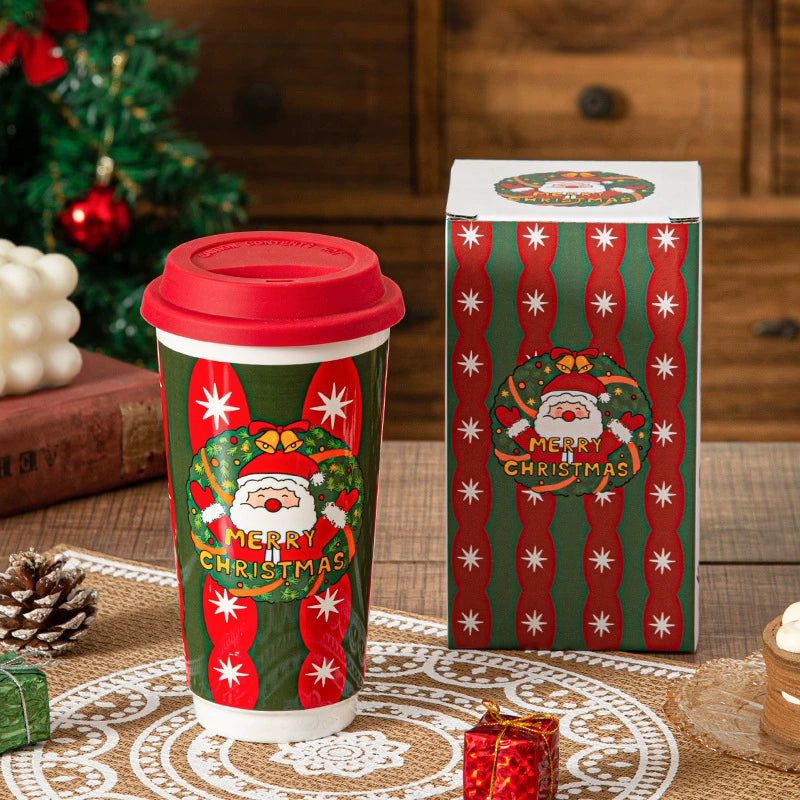 Cute Ceramic Christmas Coffee Mug