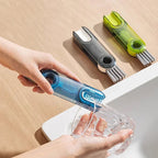 Three-Head Cleaning Brush for Cups & Bottles