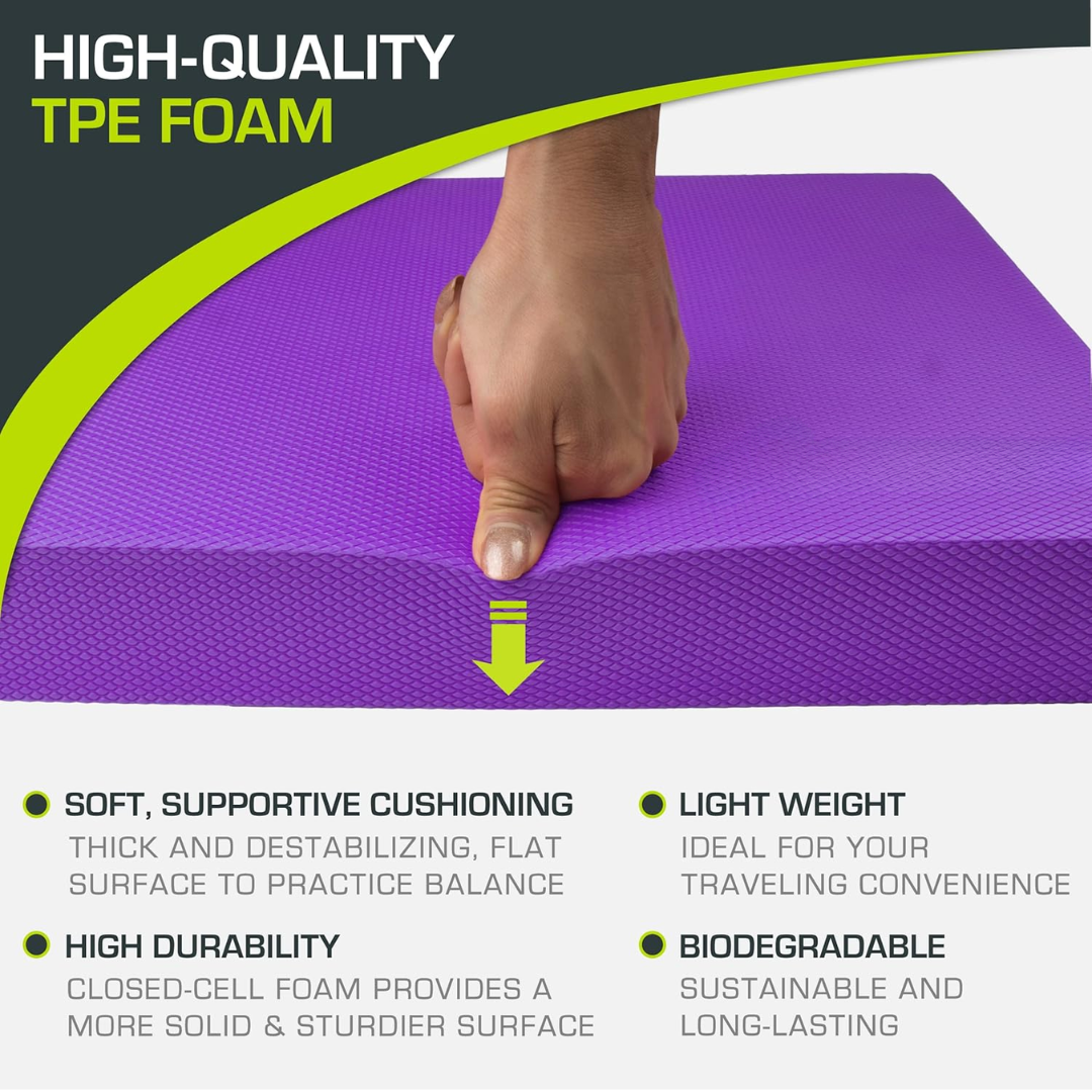 BalancePro – Gevoerde Antislip Schuimmat voor Stabiel Gebruik