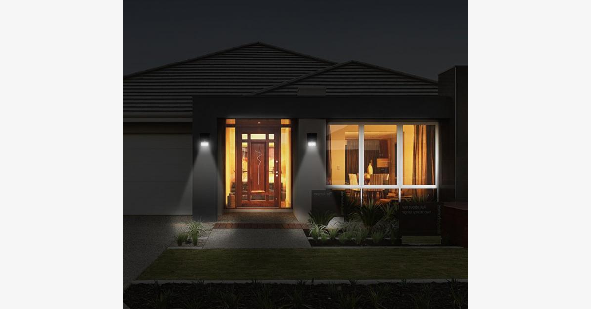 Solar LED Sensor Wall Lamp – Do your part for the environment and increase safety in your area