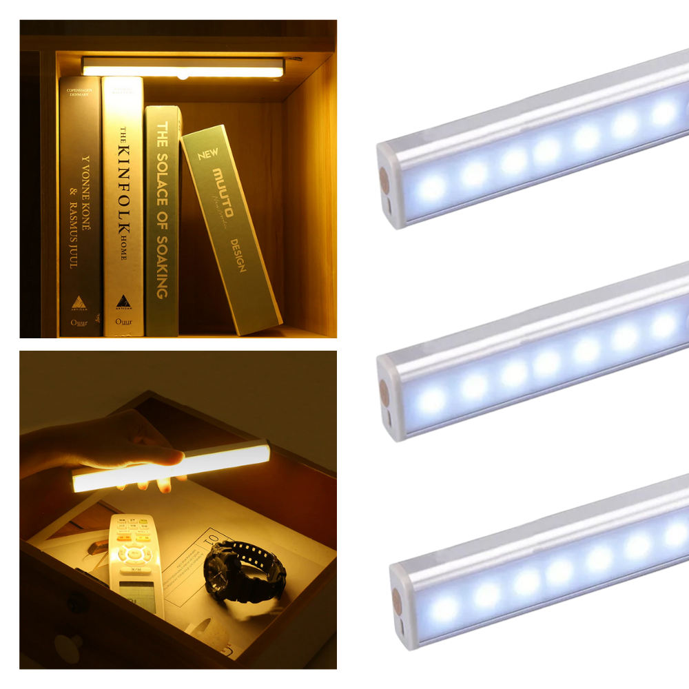 Magnetic motion sensor LED lamp