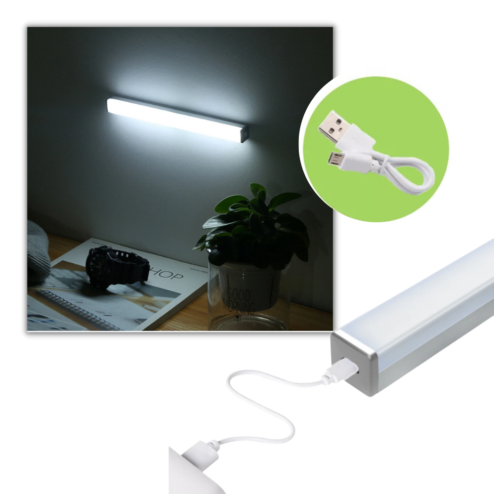 Magnetic motion sensor LED lamp