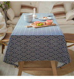 Japanese Linen Tablecloth 100 Percent Sustainable