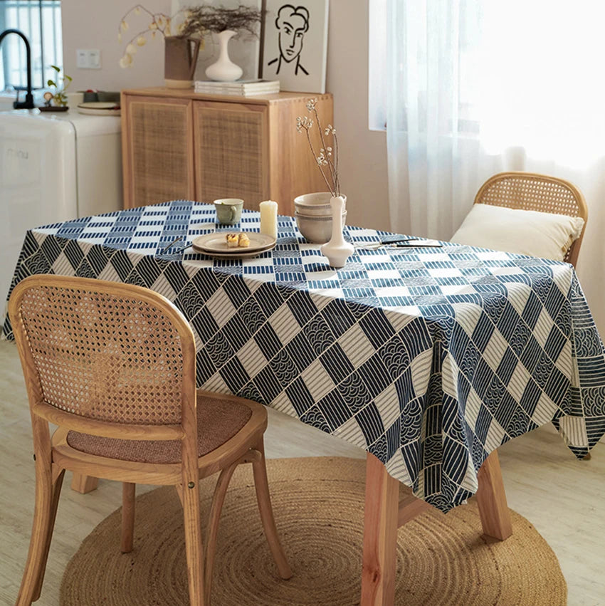 Japanese Linen Tablecloth 100 Percent Sustainable