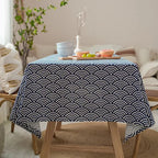 Japanese Linen Tablecloth 100 Percent Sustainable