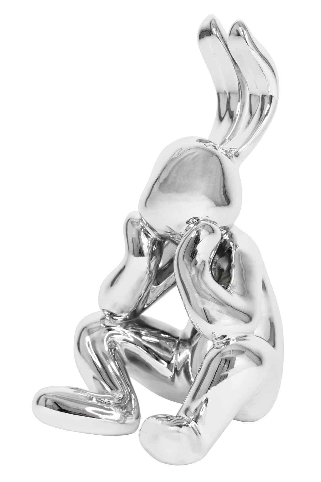 Sitting Chrome Rabbit