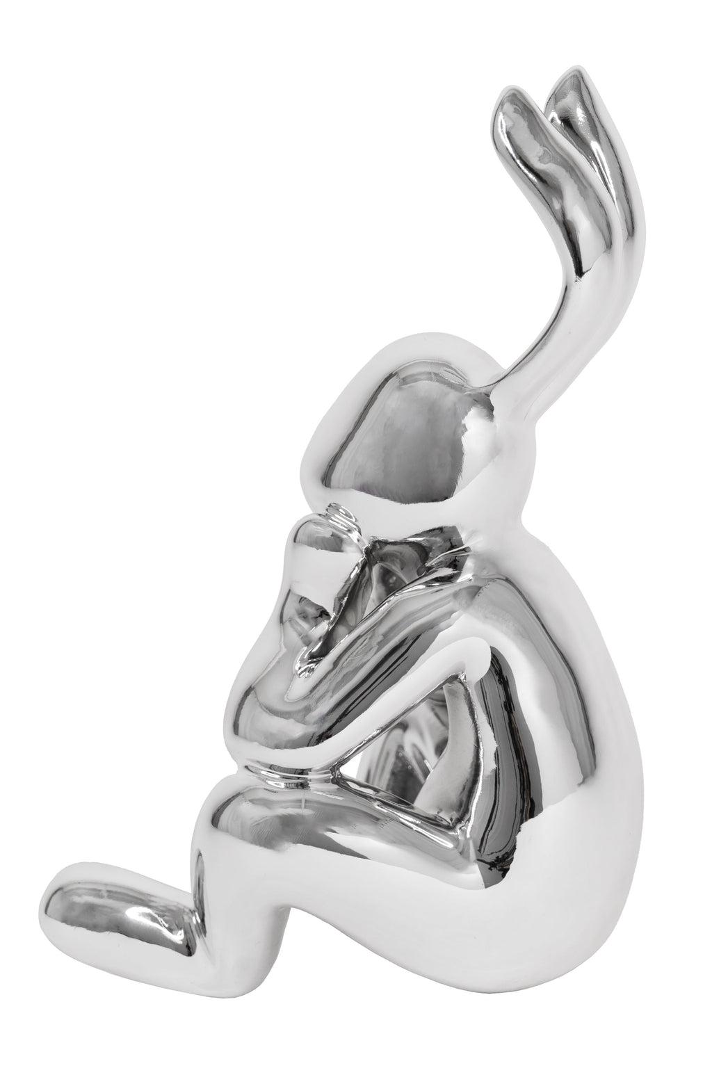 Sitting Chrome Rabbit