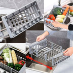 Adjustable Draining Rack for the Sink