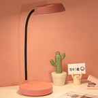 LumaPlate Minimalist LED Table Lamp | USB Charging | Eye Protection | Touch Control | Modern Design