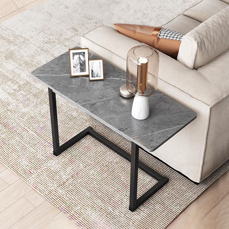 ModernoCurve C-Side Table | MDF Tabletop | Modern Design | Space-saving | Perfect for Living Room & Bedroom