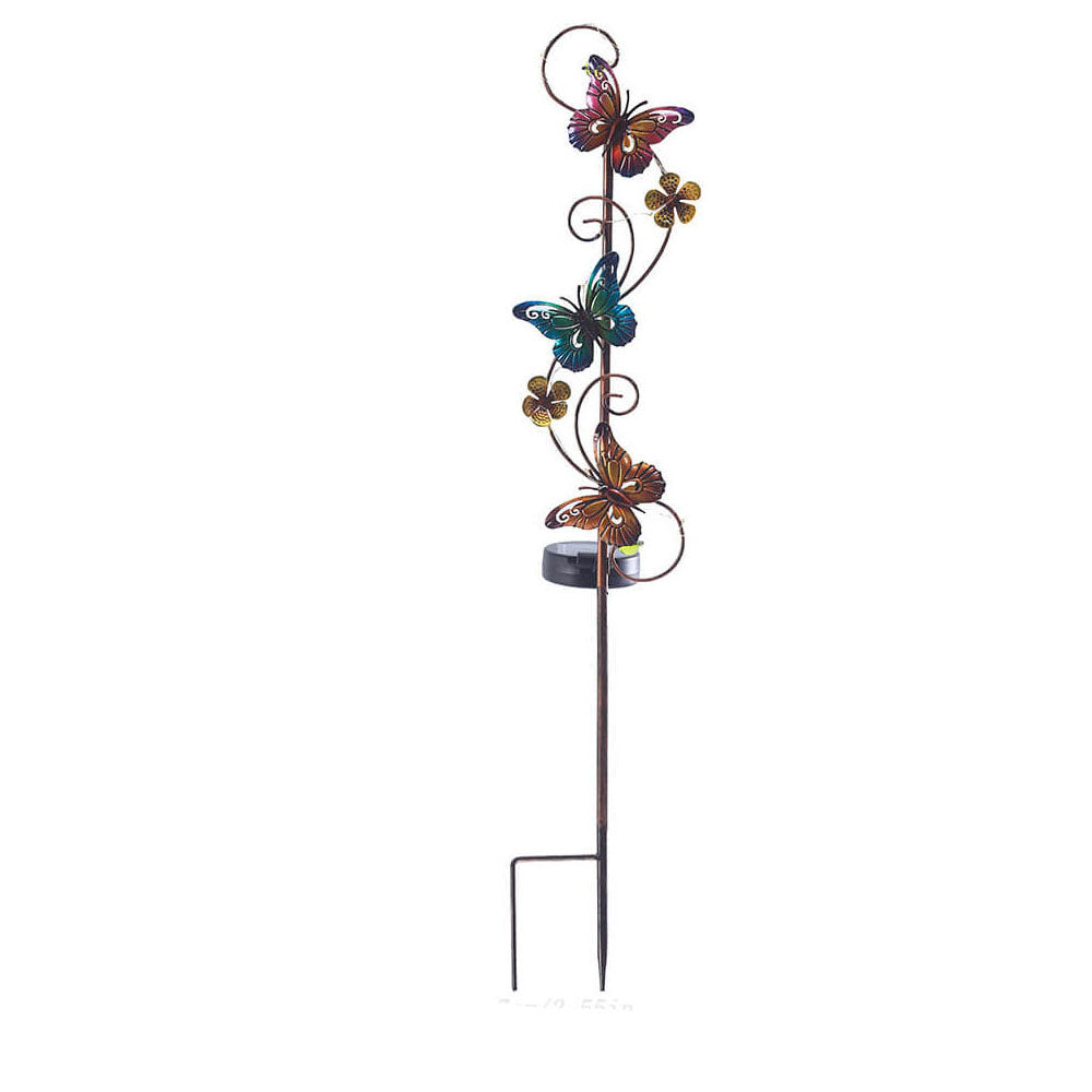 Powered Garden Lantern – Artistic Metal Design for Atmospheric Outdoor Lighting
