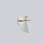 Wall Lamp Horn in a Simple Form for Raw Interiors