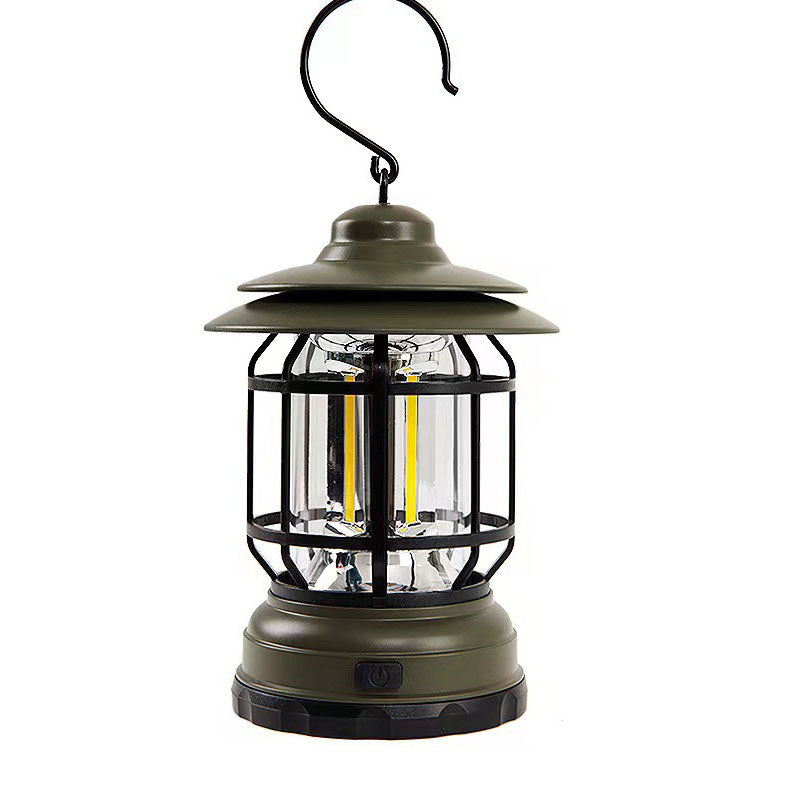 Contemporary Industrial Portable USB Rechargeable Camping Lamp Horse Lamp For Outdoor