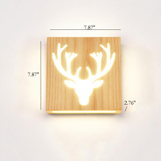 Wall lamp - WoodGlow - Elegant LED - Essence of life indoors outdoors
