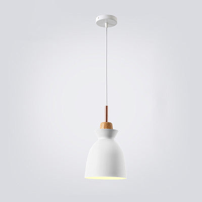 AuroraLite Nordic Pendant Light | Metal Design | 1-Light | Modern Color Options