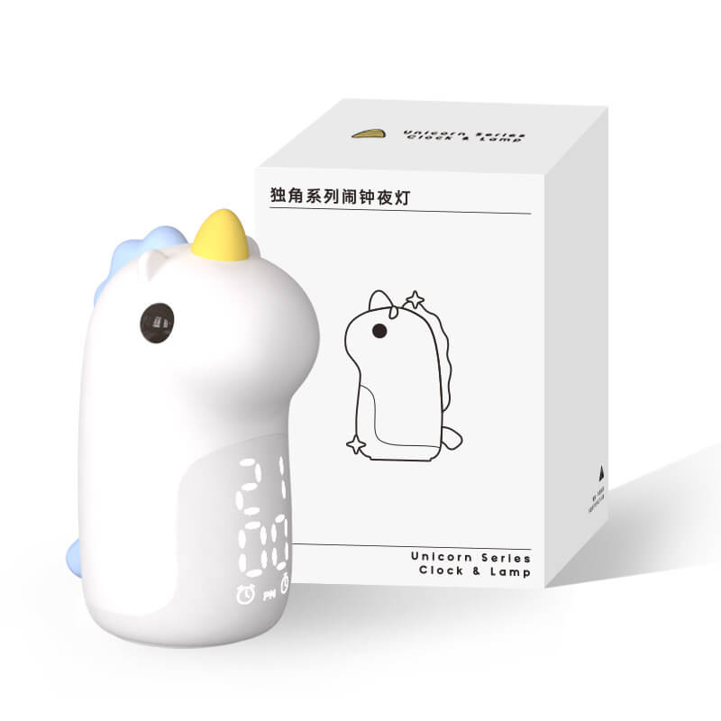 Unilora DreamLight Alarm Clock | Unicorn Design | Timer & LED Night Light | Nursery Decor