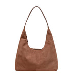 Suede messenger bag with large capacity