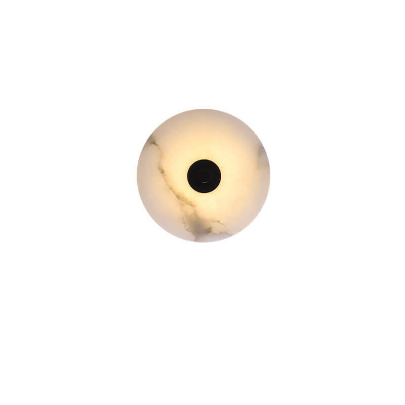 Combination of acrylic and marble in designer light!