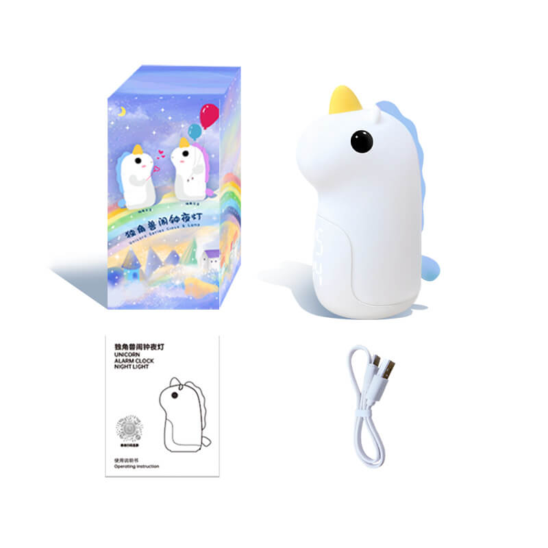 Unilora DreamLight Alarm Clock | Unicorn Design | Timer & LED Night Light | Nursery Decor