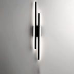 LuxLine Modern LED Wall Lamp | Minimalist Design | Iron & Acrylic | Dimmable Light