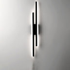 LuxLine Modern LED Wall Lamp | Minimalist Design | Iron & Acrylic | Dimmable Light
