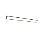 AquaBar Modern LED Outdoor Wall Light | Aluminum & Acrylic | Durable & Waterproof | Warm White | Various Sizes
