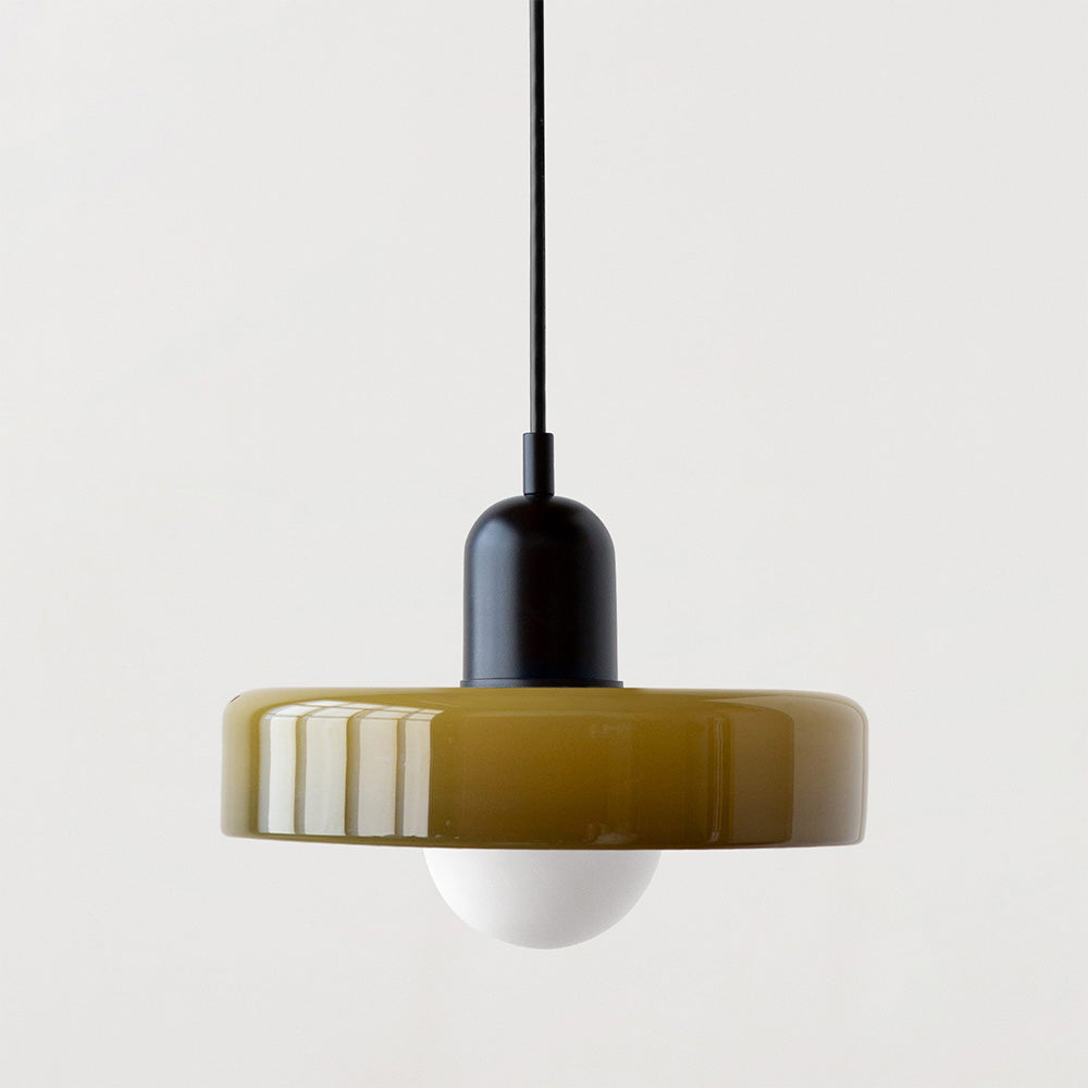 Colored Glass Pendant Lamp - BauLume