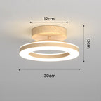 Round Ceiling Lamp LED Acrylic for Hall and Entrance
