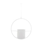 DecoBloom Hanging Planter – Elegant Indoor & Outdoor Metal Plant Pot with Chain