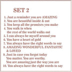 "Reasons why you are my friend" Friendship gift