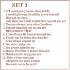 "Reasons why you are my friend" Friendship gift