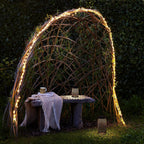 100er LED Micro Solar String Lights warm white