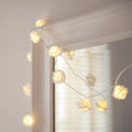 30 LED Rose Fairy Lights warm white