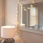 30 LED Rose Fairy Lights warm white
