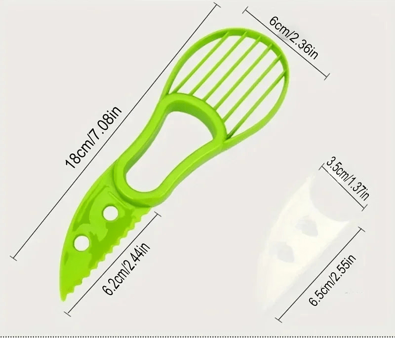 3-in-1 Avocado Cutter, Pitter & Spoon Tool