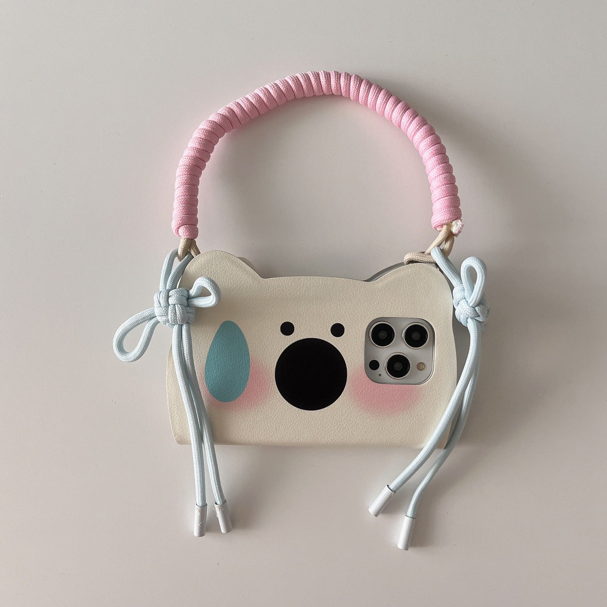 Insta-Style Cartoon Westie Flip-Phone Case