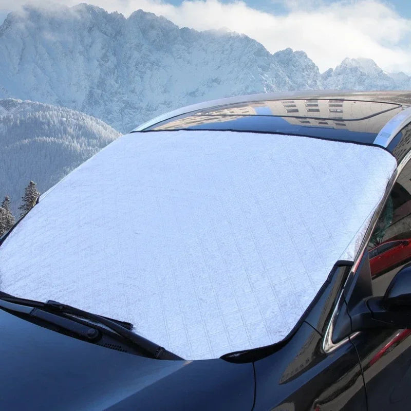 Robust windproof snow cover with universal fit