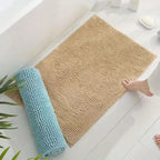 Chenille Bath Mat with Non-Slip Backing