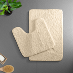 PlushHaven Bath Mat – Ultra Soft Microfiber Non-Slip Mat with Quick Water Absorption