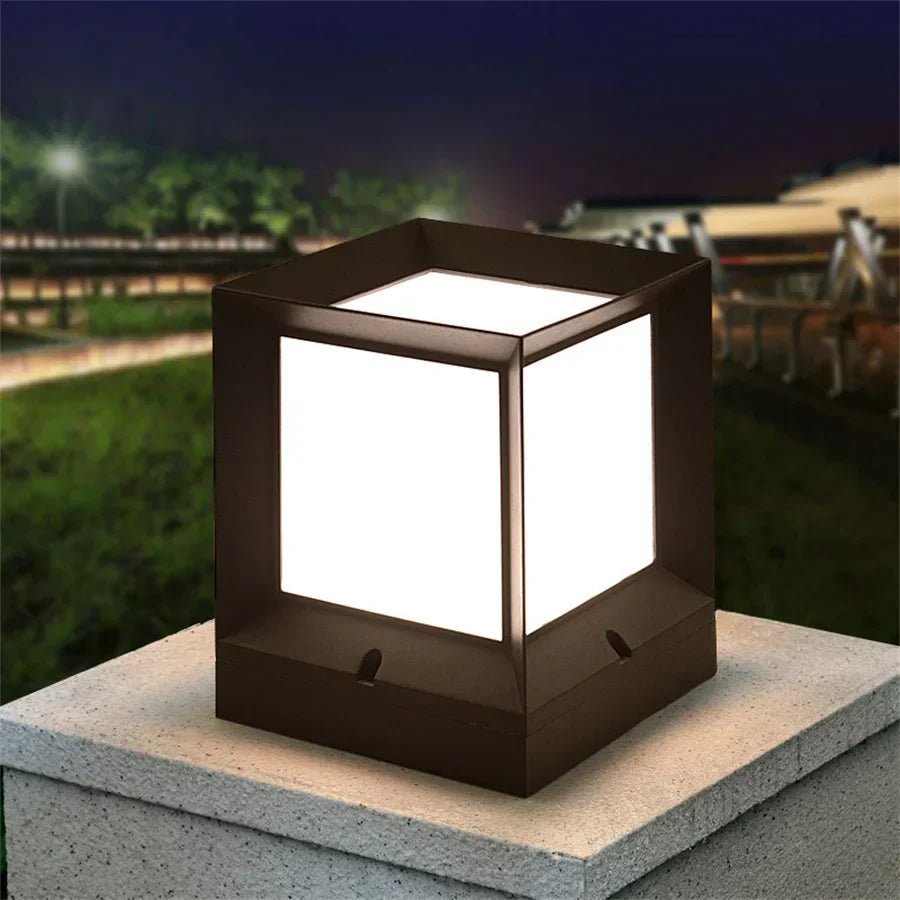 Modern LED outdoor floor lamp for driveways, gates, and garden paths